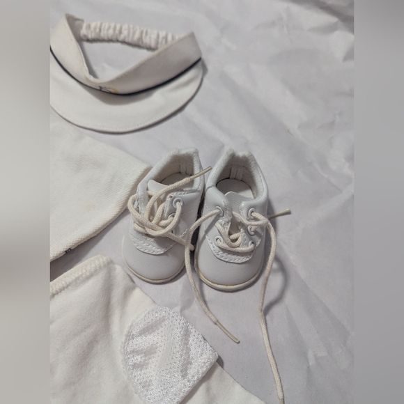 American Girl Doll Tennis Outfit With Racket - Picture 6 of 9